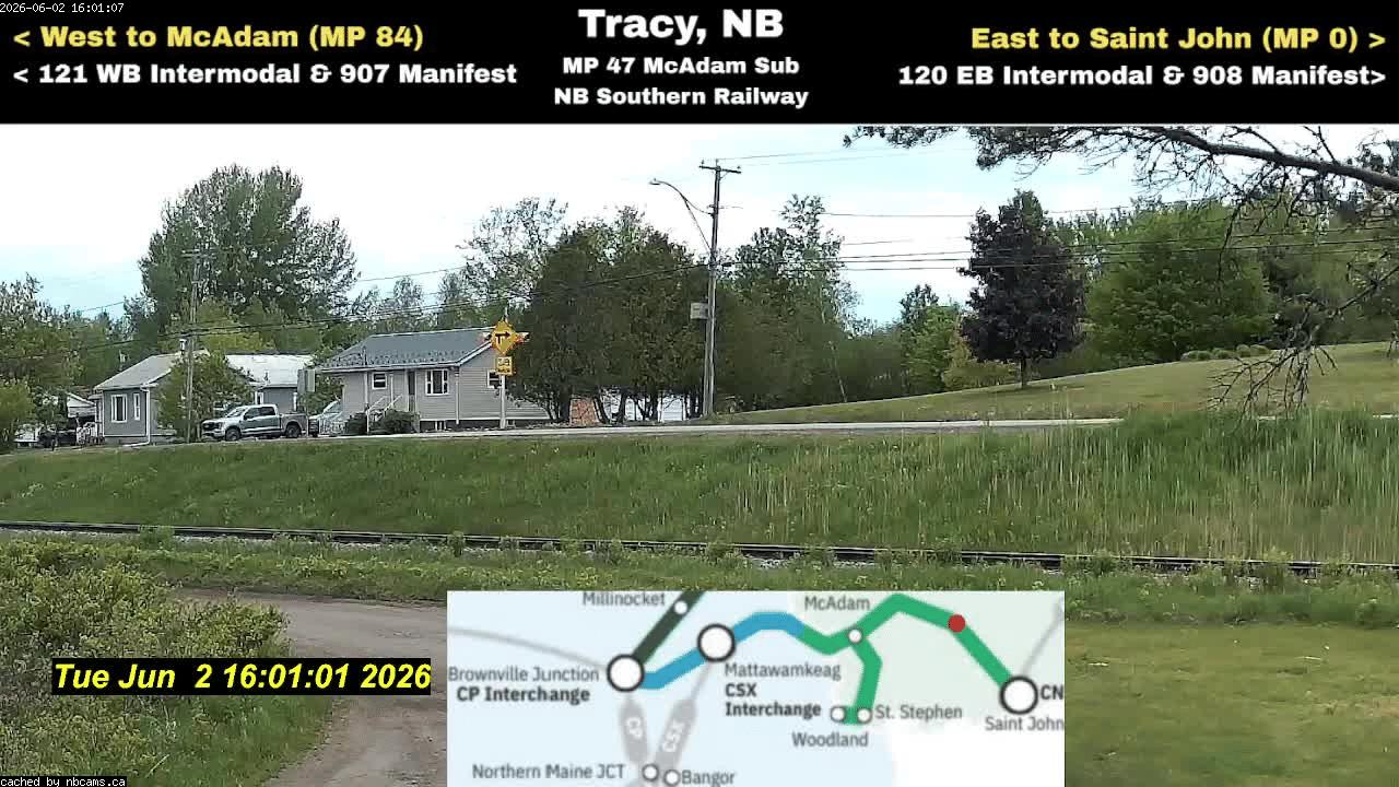 Web Cam image of Tracy Railway