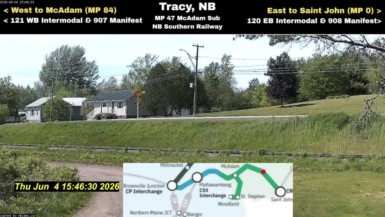 Web Cam image of Tracy Railway