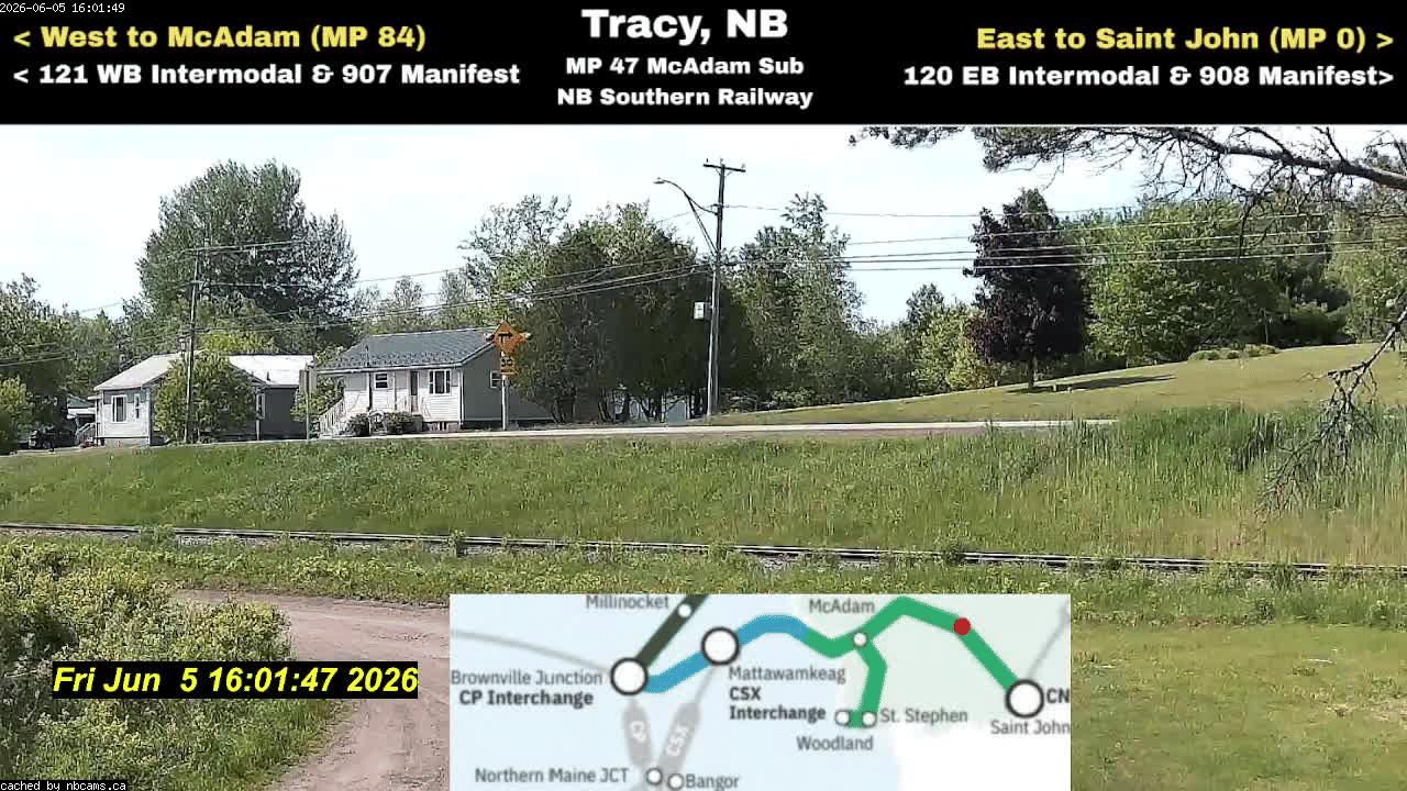 Web Cam image of Tracy Railway