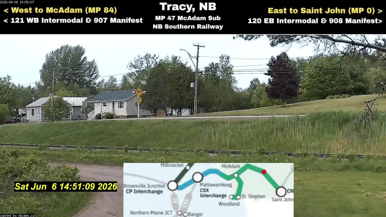 Web Cam image of Tracy Railway