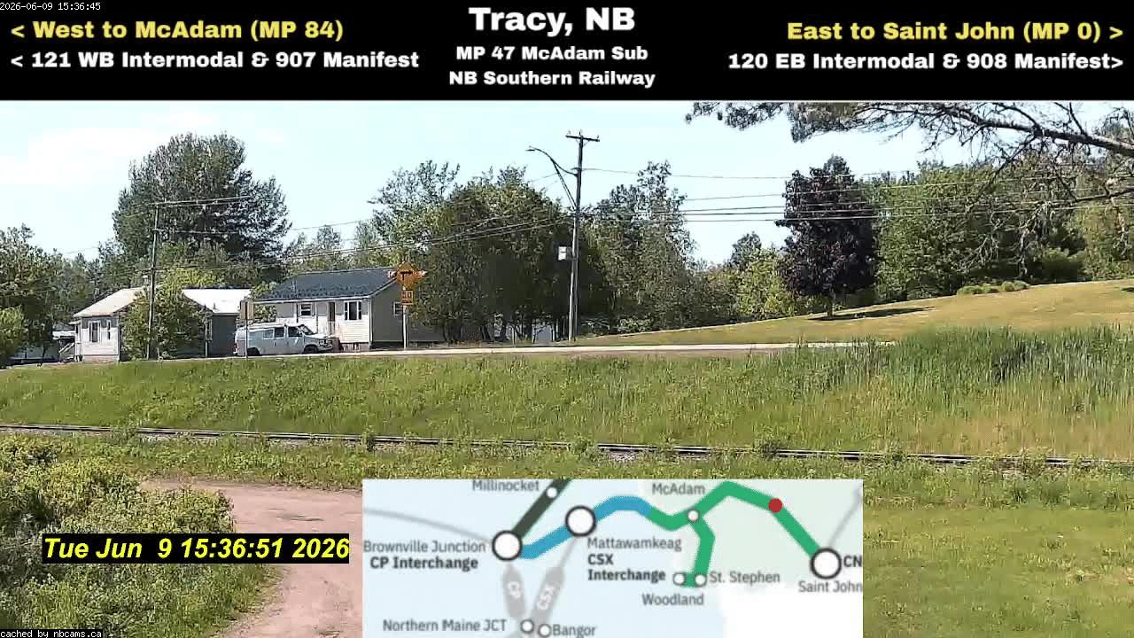 Web Cam image of Tracy Railway