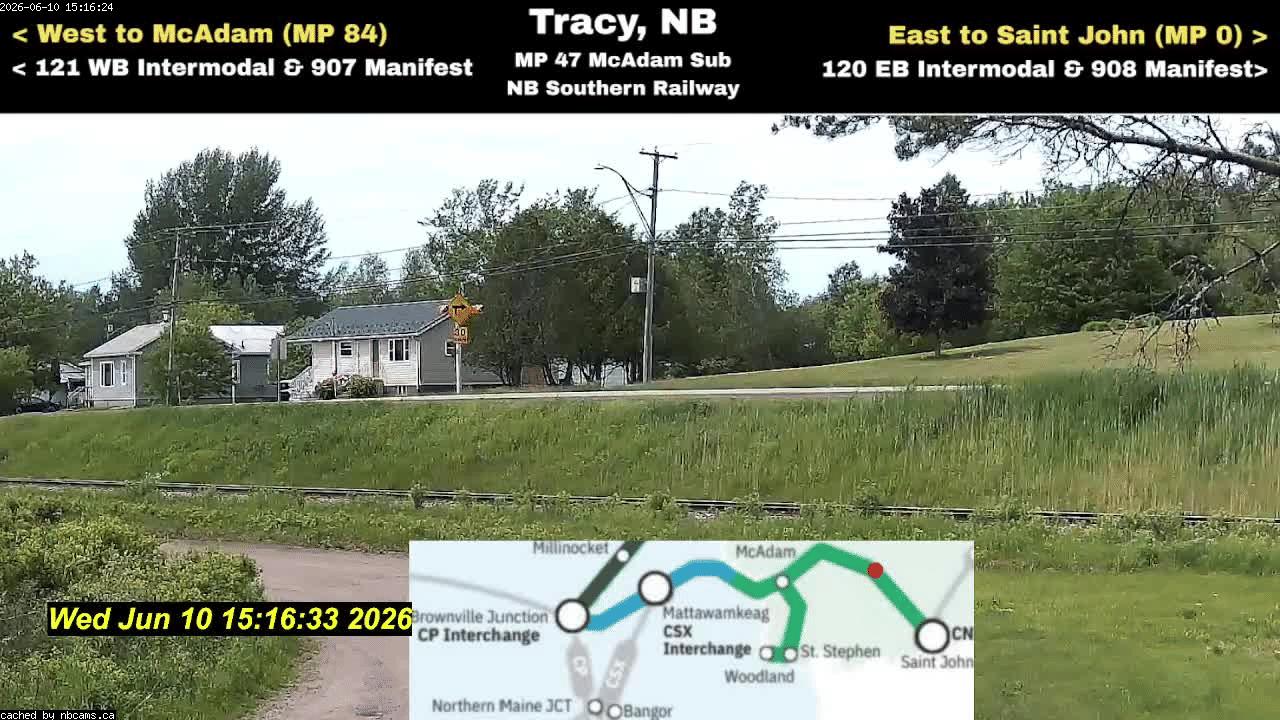 Web Cam image of Tracy Railway