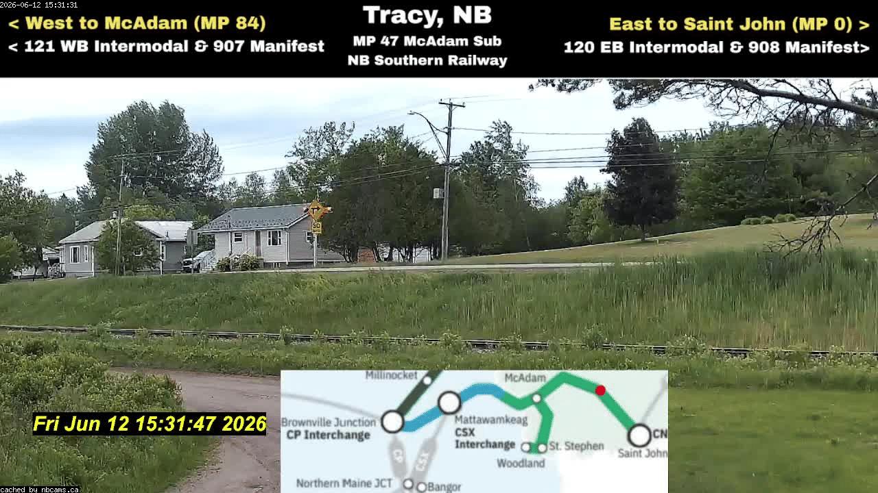 Web Cam image of Tracy Railway