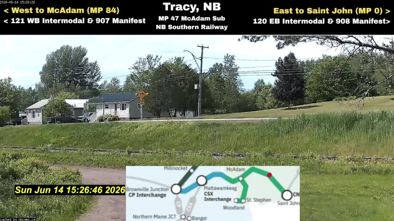 Web Cam image of Tracy Railway