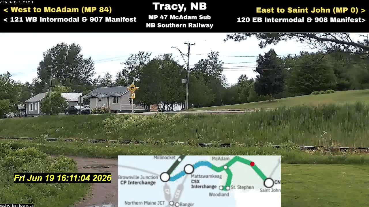 Web Cam image of Tracy Railway