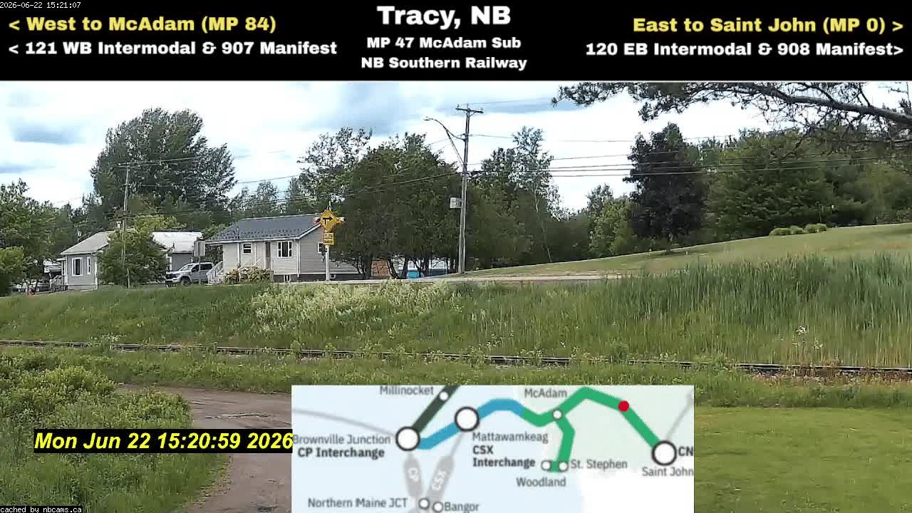 Web Cam image of Tracy Railway