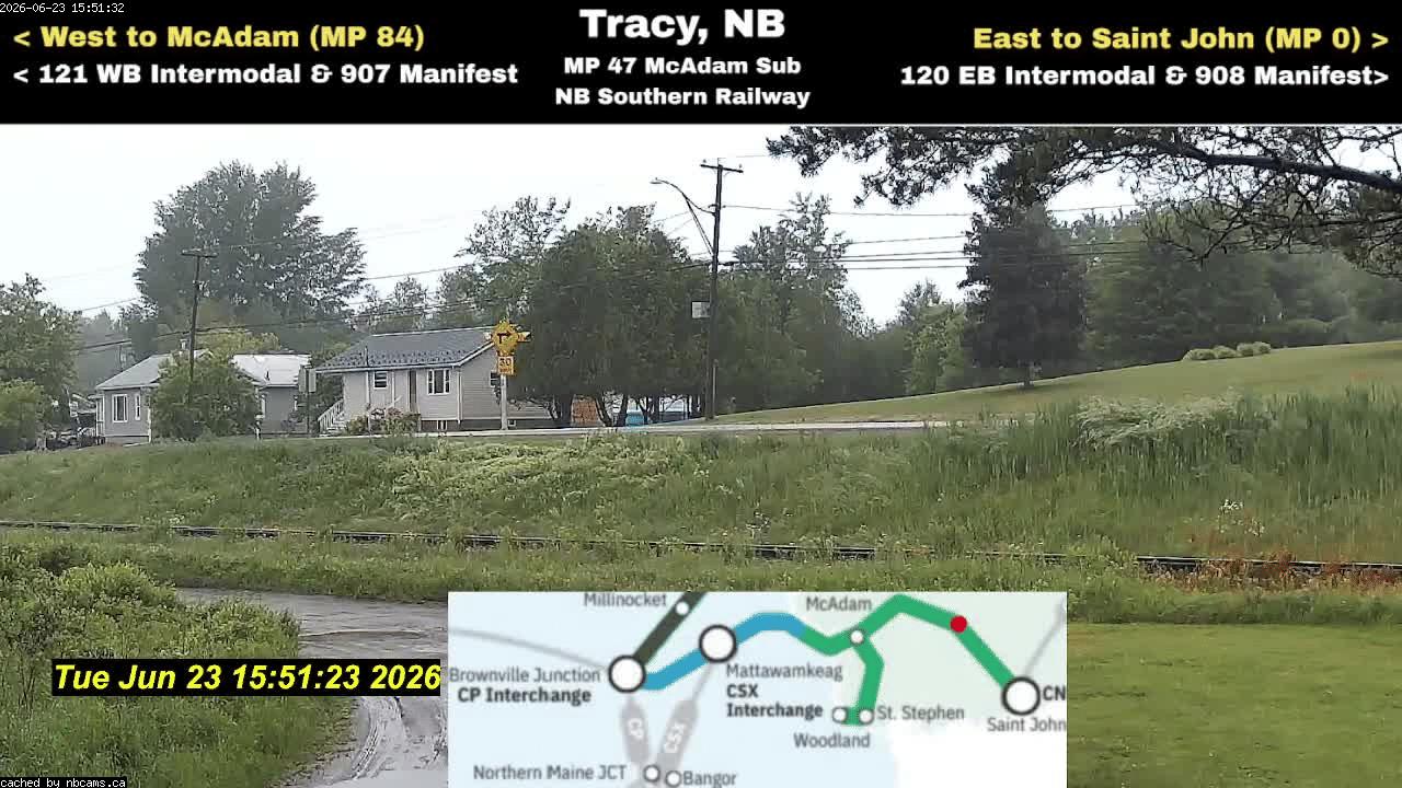 Web Cam image of Tracy Railway