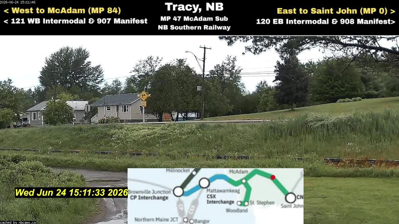 Web Cam image of Tracy Railway
