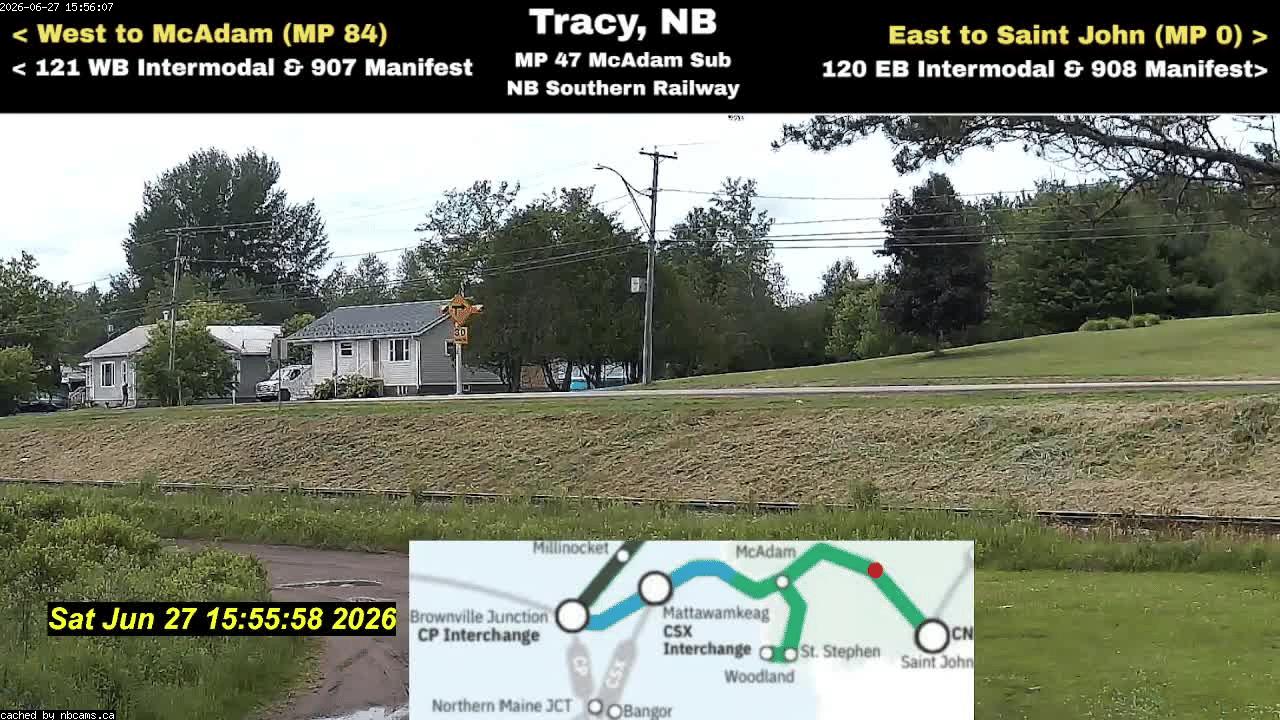 Web Cam image of Tracy Railway
