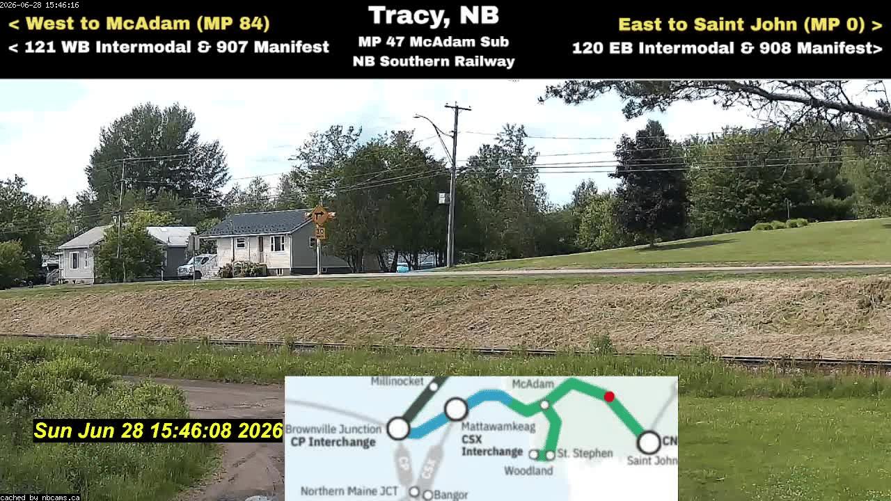 Web Cam image of Tracy Railway