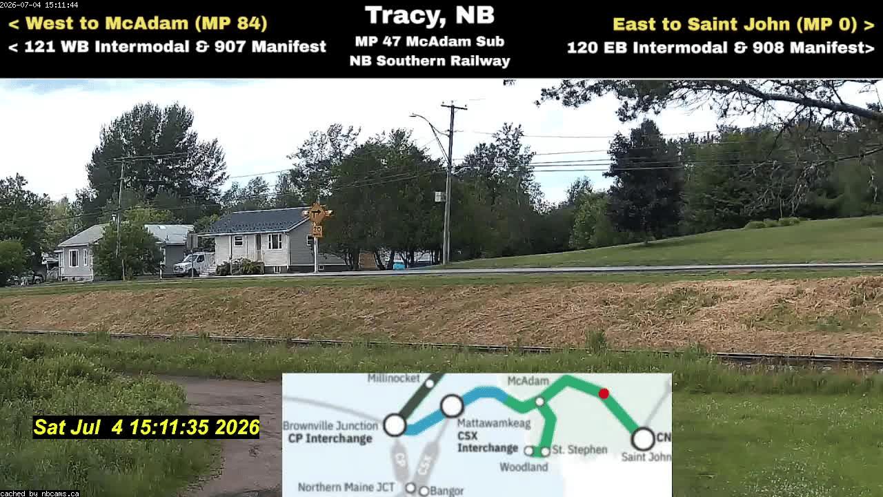 Web Cam image of Tracy Railway