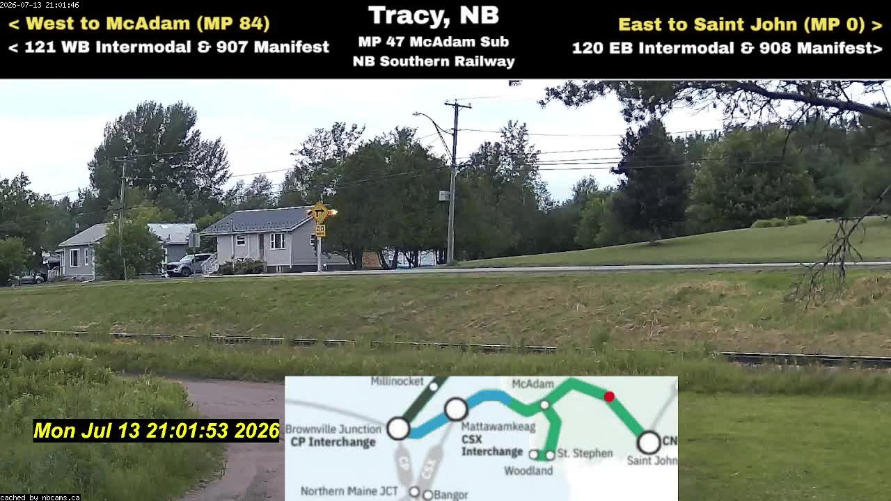 Web Cam image of Tracy Railway