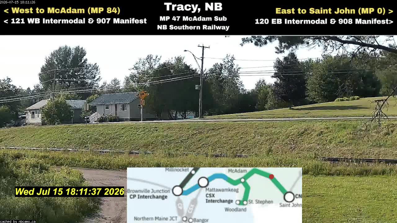Web Cam image of Tracy Railway