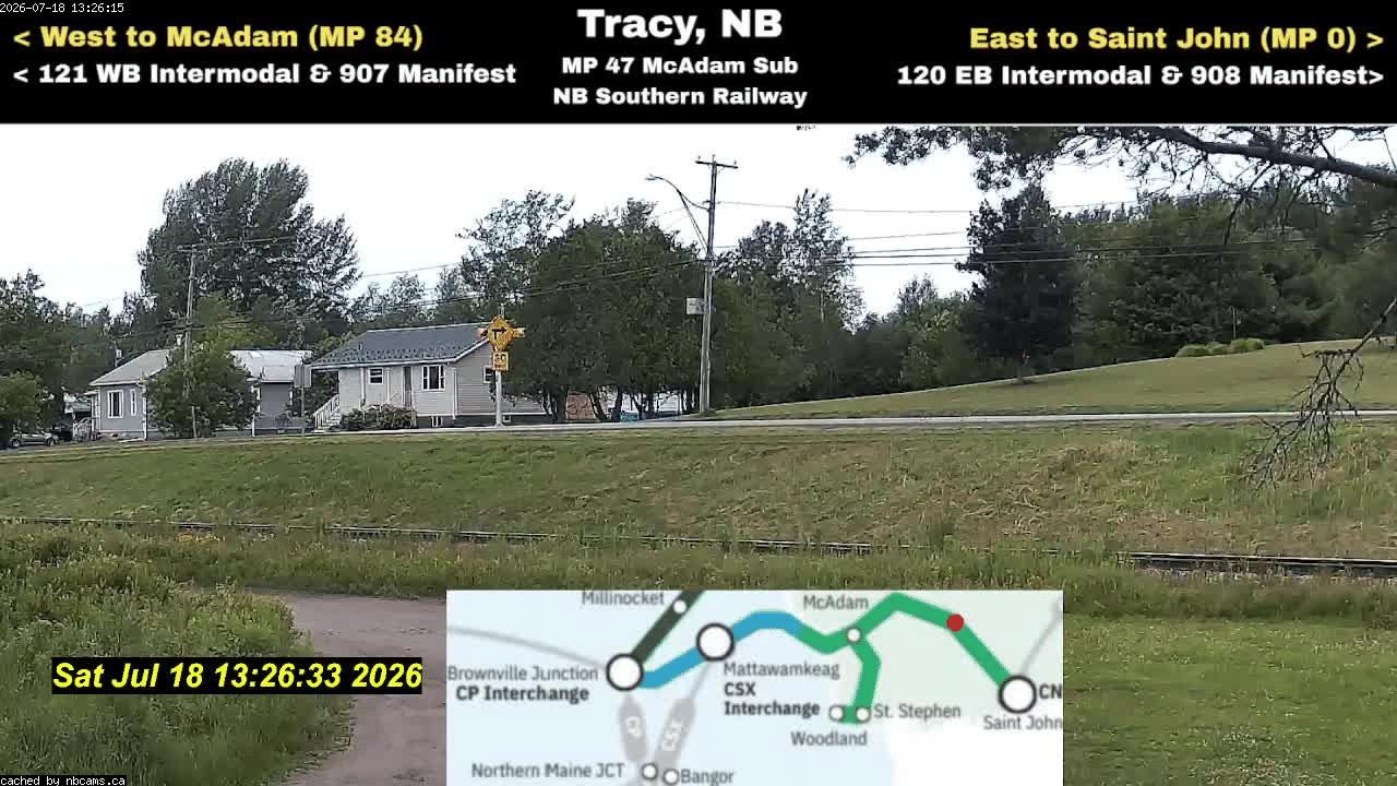 Web Cam image of Tracy Railway