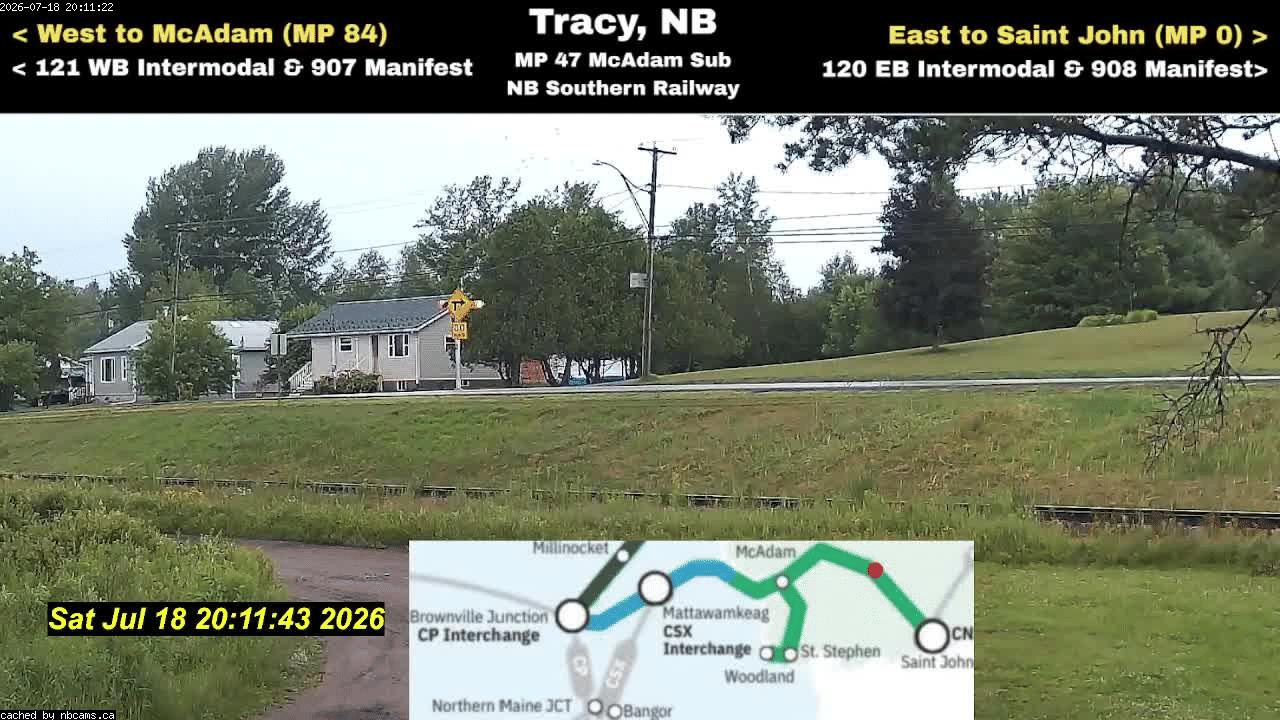 Web Cam image of Tracy Railway