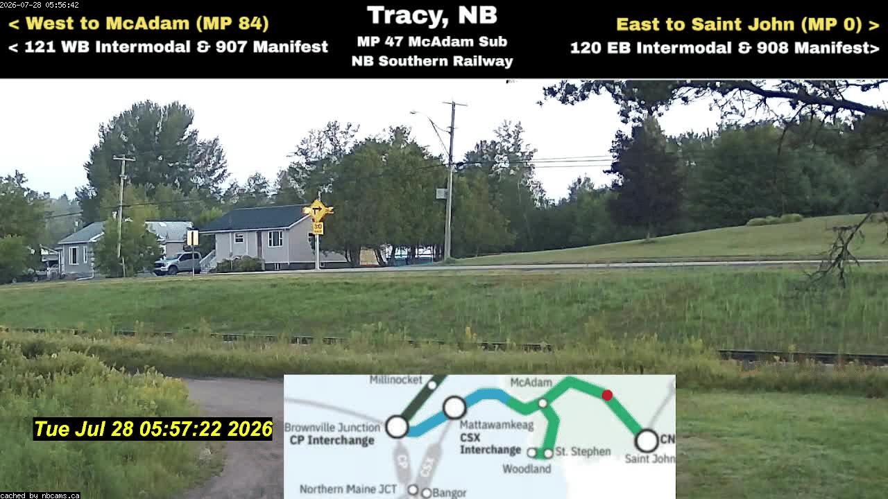 Web Cam image of Tracy Railway