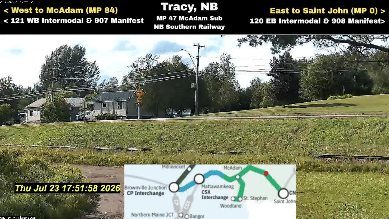 Web Cam image of Tracy Railway