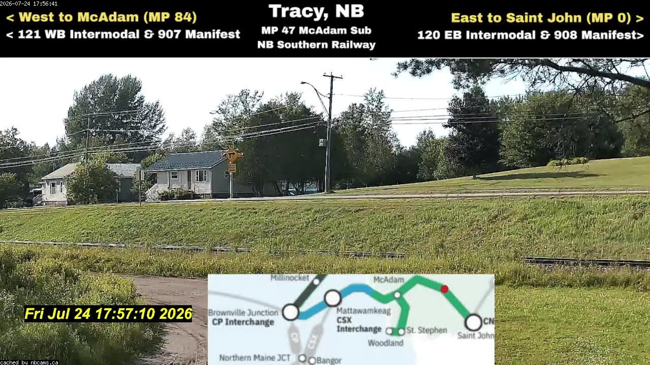 Web Cam image of Tracy Railway