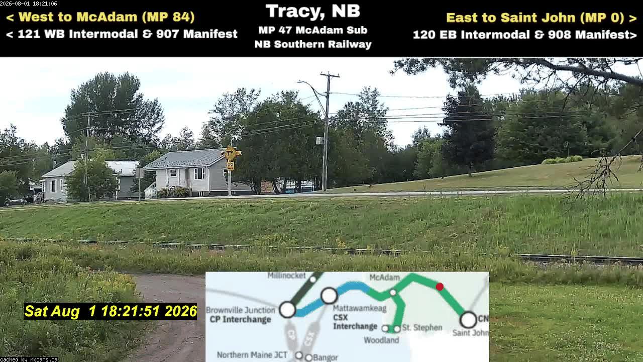 Web Cam image of Tracy Railway