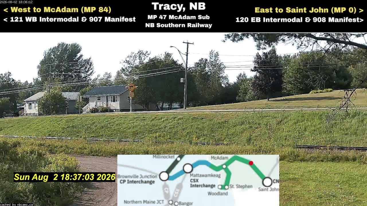 Web Cam image of Tracy Railway