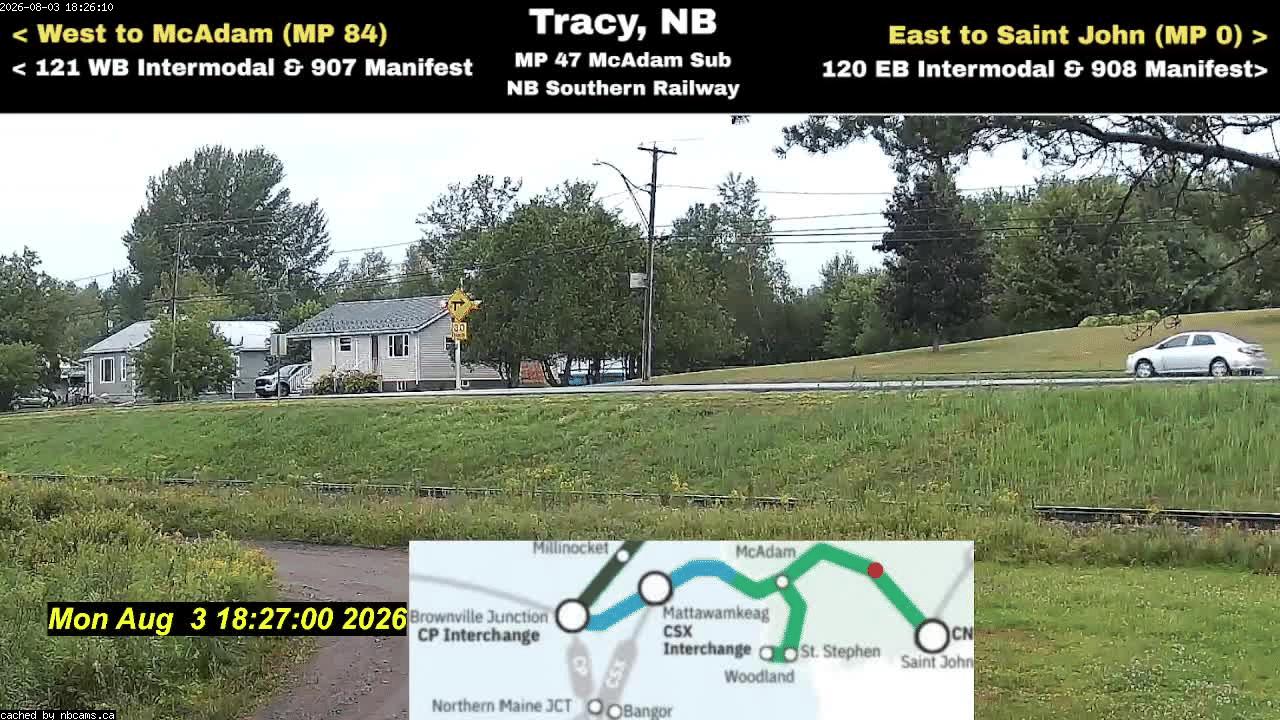 Web Cam image of Tracy Railway