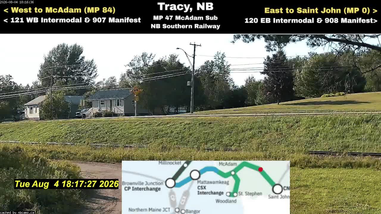 Web Cam image of Tracy Railway