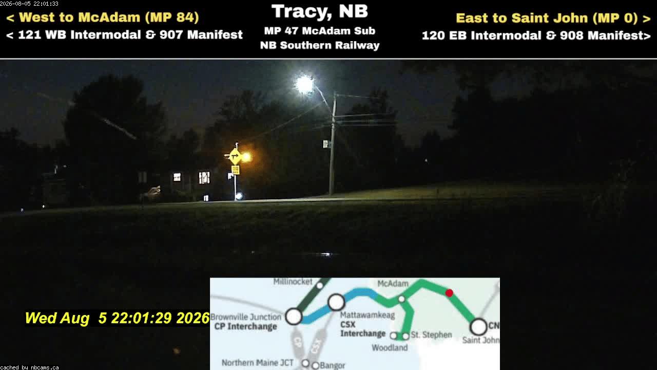 Web Cam image of Tracy Railway