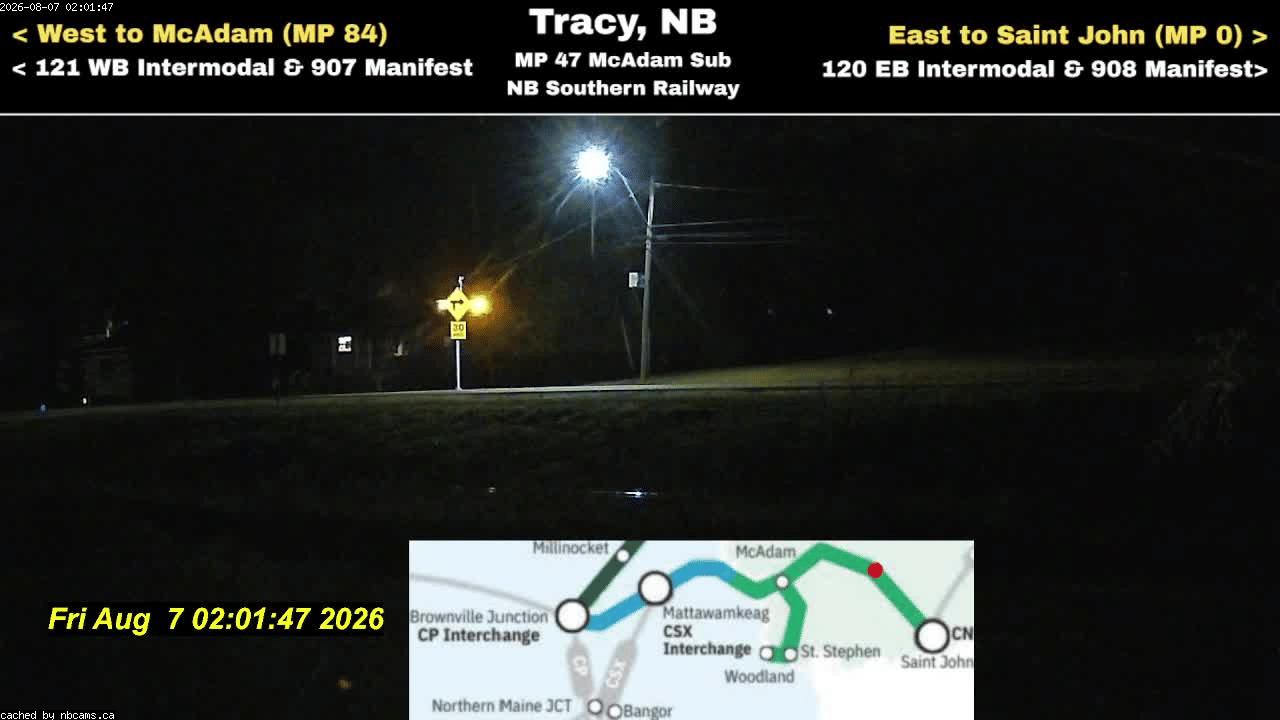 Web Cam image of Tracy Railway