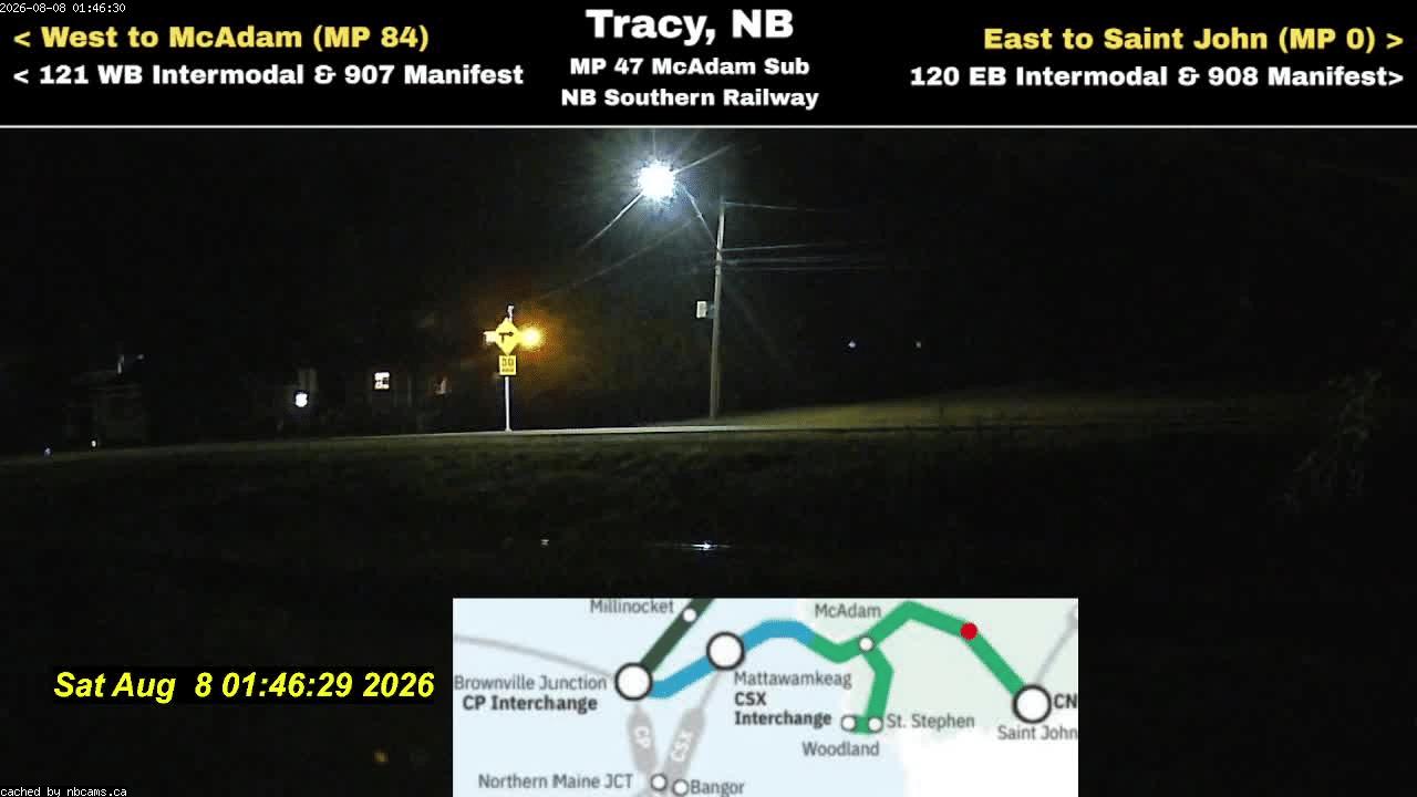 Web Cam image of Tracy Railway