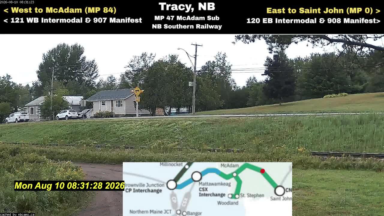 Web Cam image of Tracy Railway
