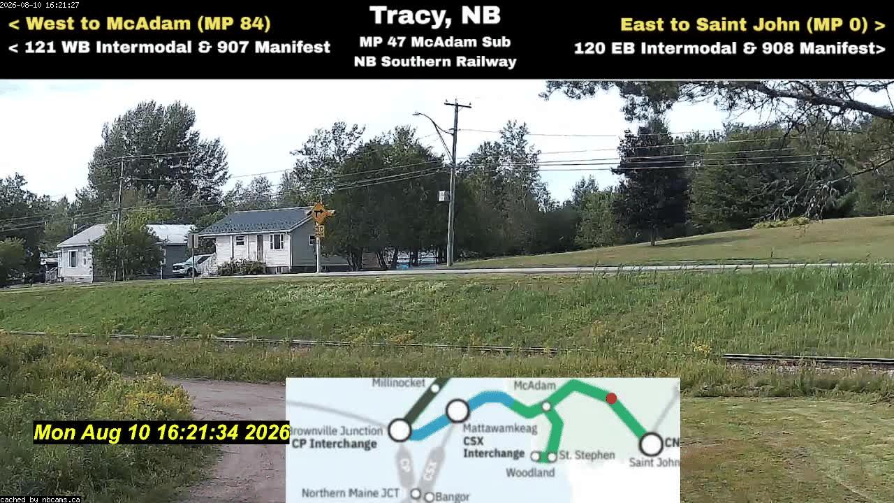 Web Cam image of Tracy Railway
