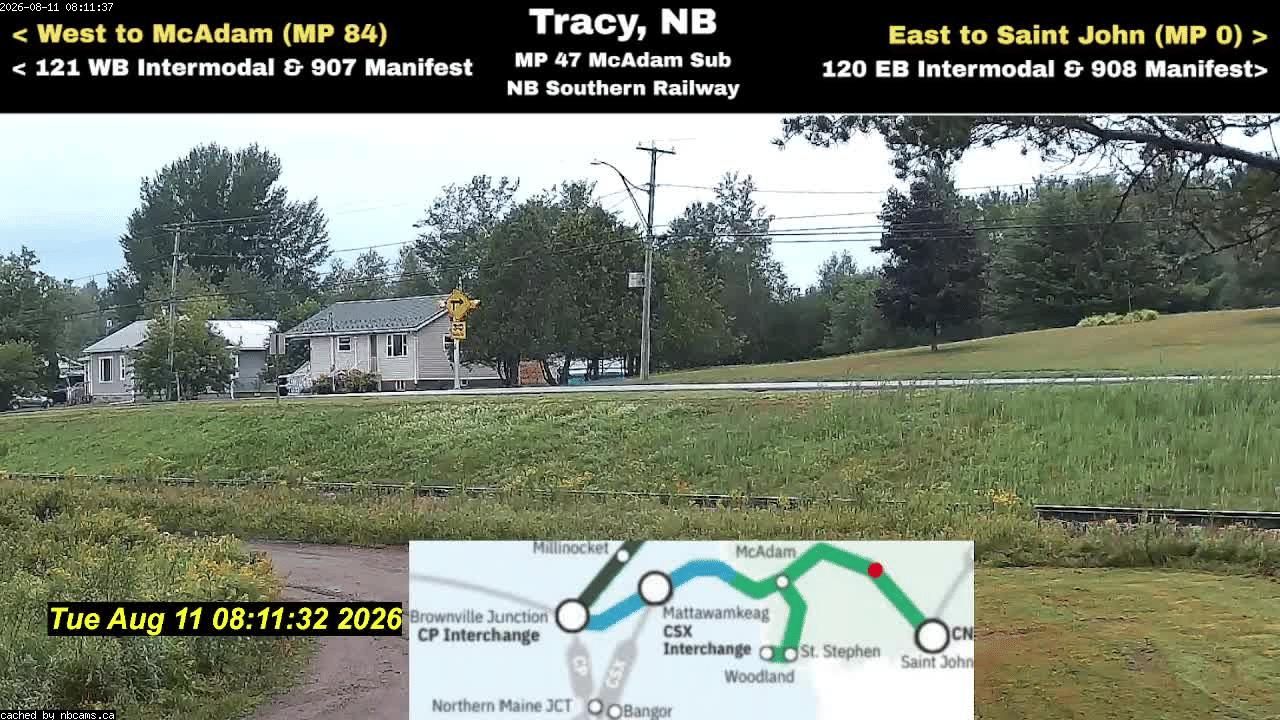 Web Cam image of Tracy Railway