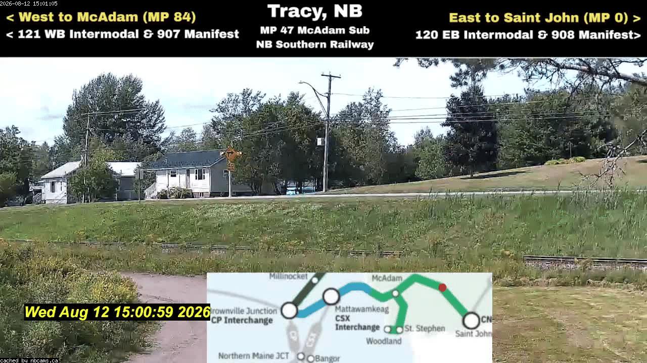 Web Cam image of Tracy Railway