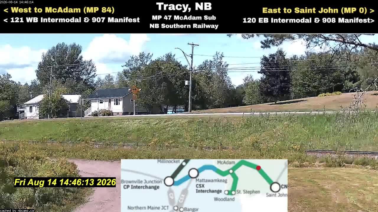 Web Cam image of Tracy Railway