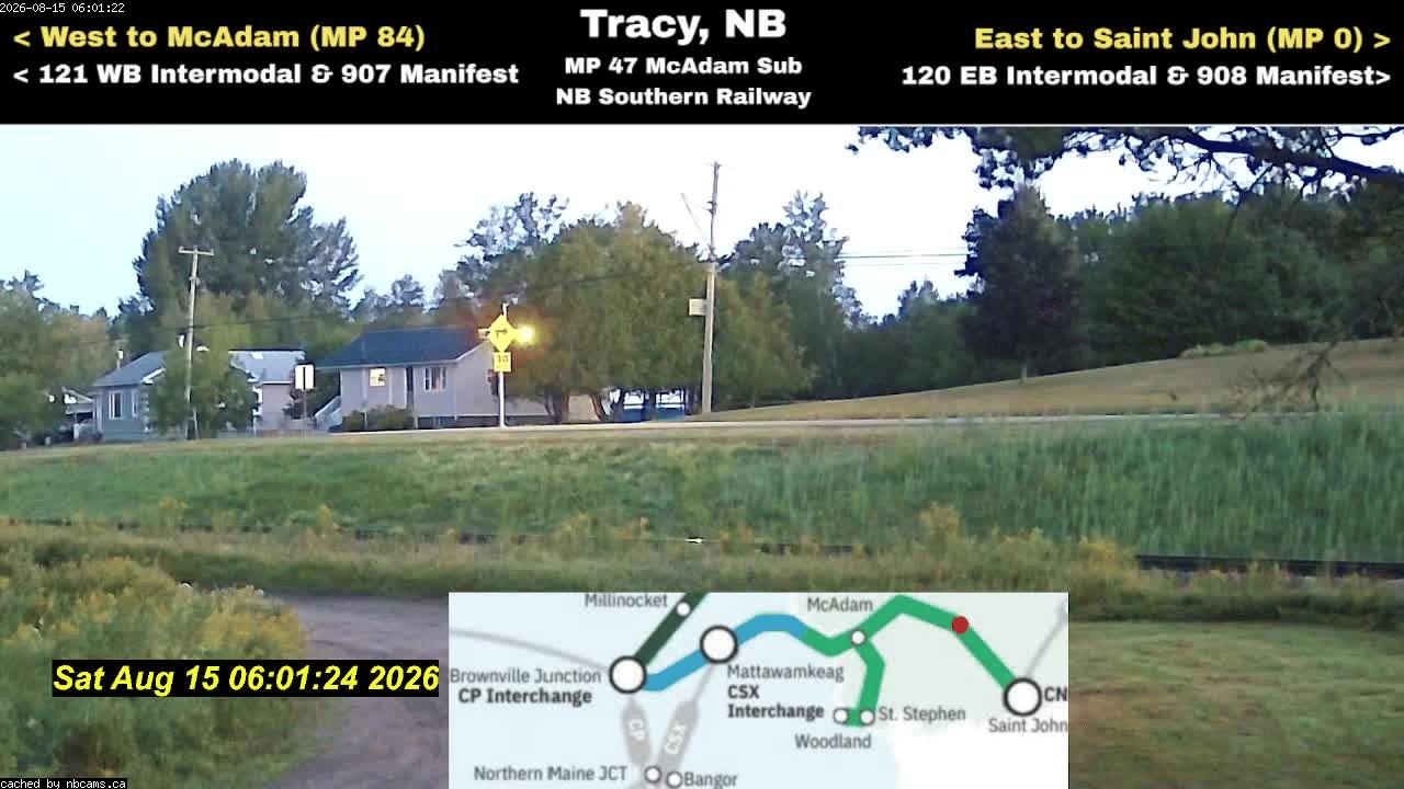 Web Cam image of Tracy Railway