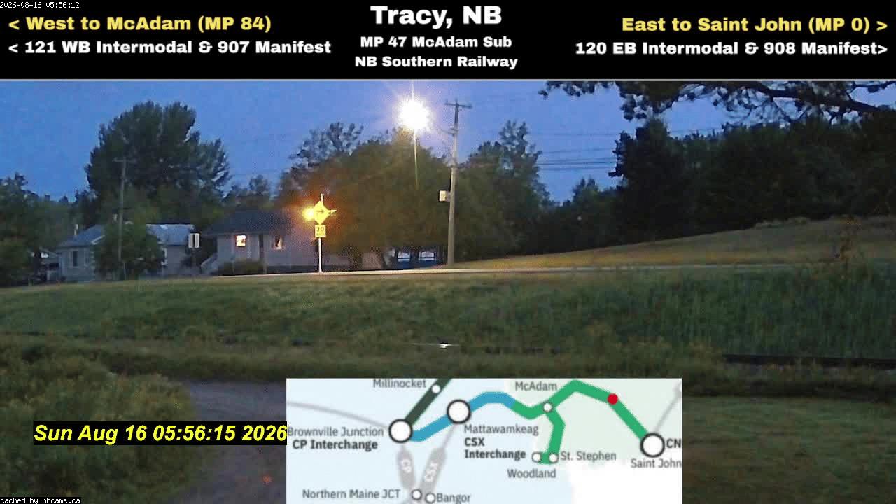 Web Cam image of Tracy Railway
