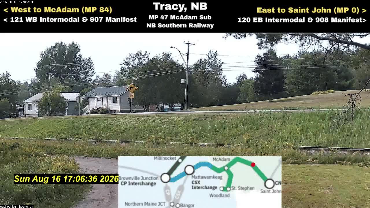 Web Cam image of Tracy Railway