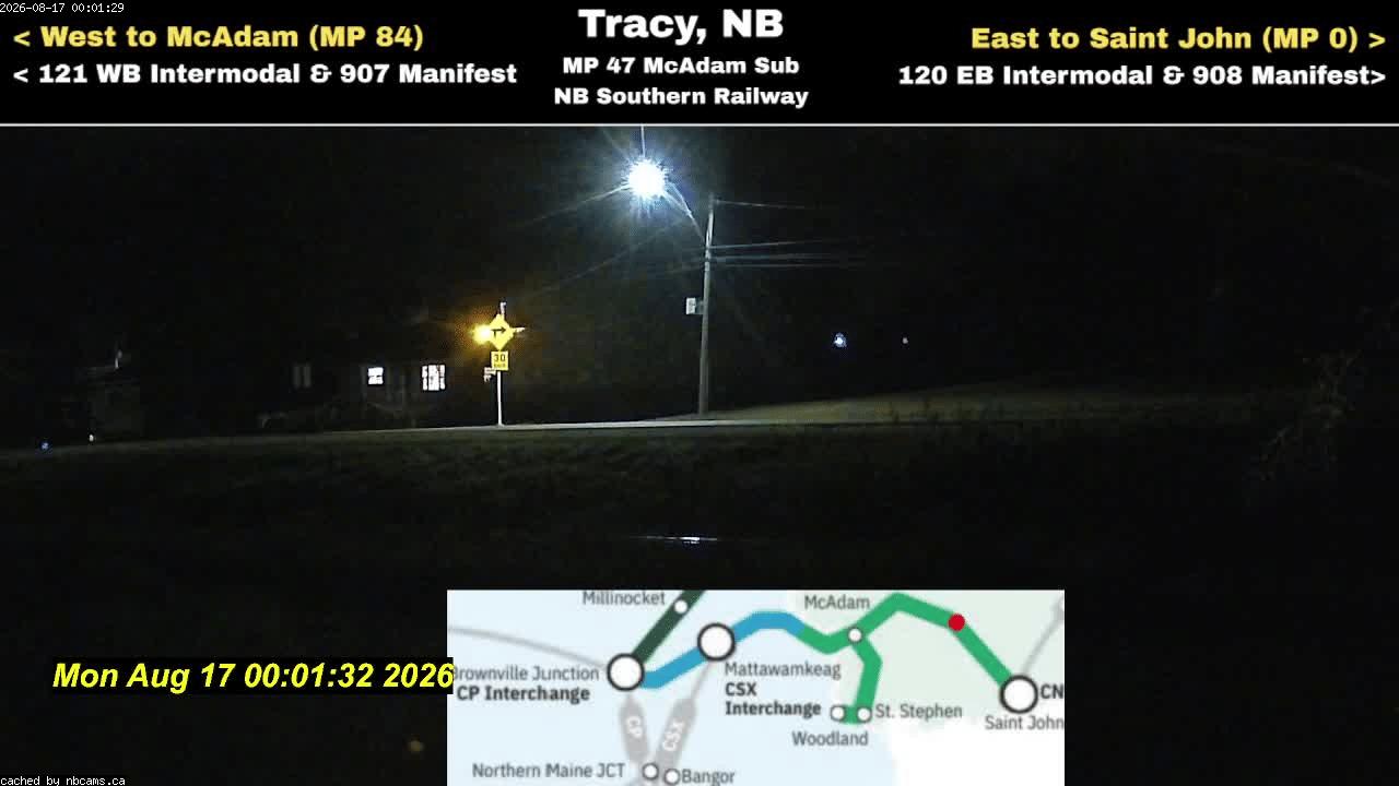 Web Cam image of Tracy Railway