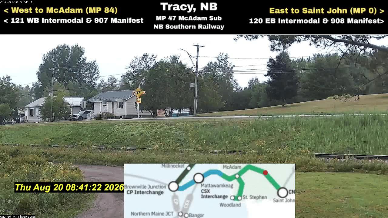 Web Cam image of Tracy Railway