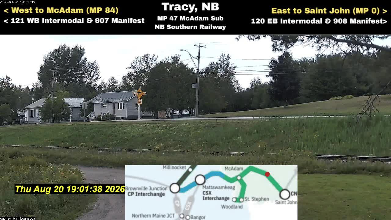 Web Cam image of Tracy Railway