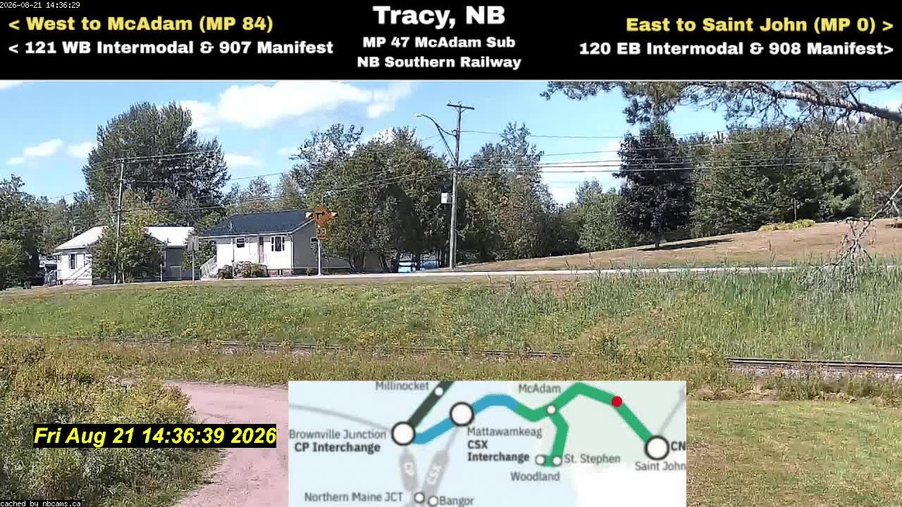 Web Cam image of Tracy Railway