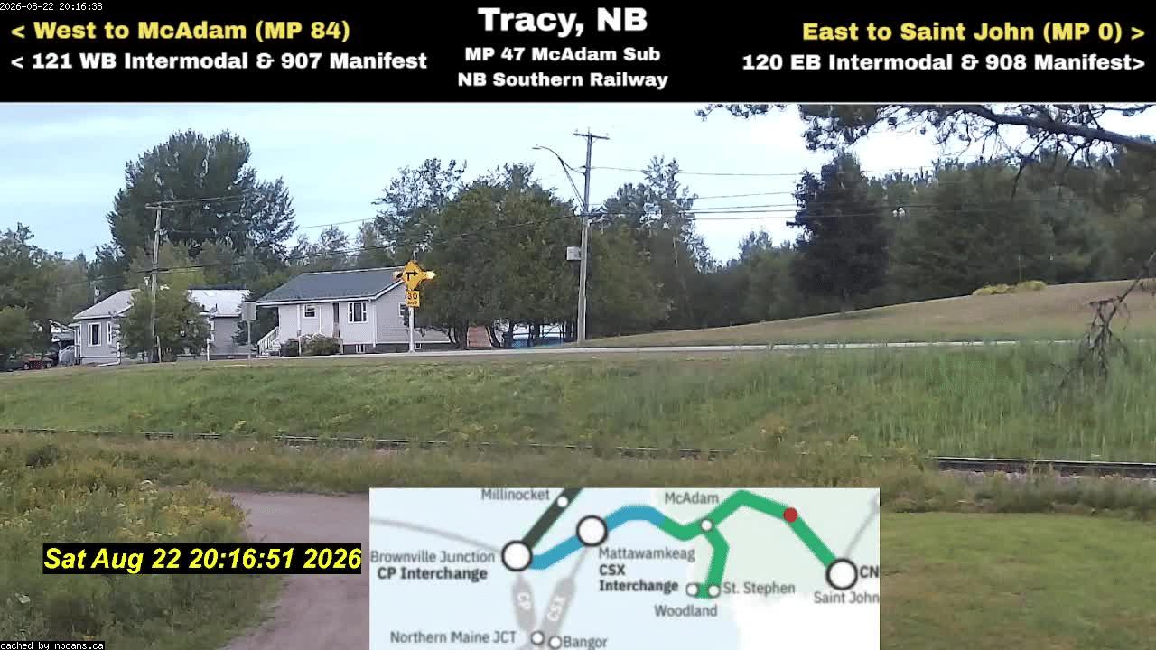 Web Cam image of Tracy Railway
