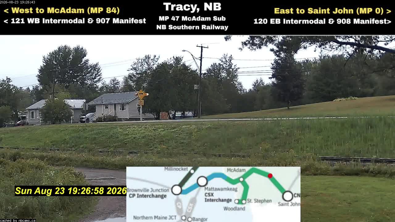 Web Cam image of Tracy Railway