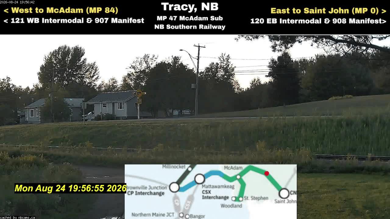 Web Cam image of Tracy Railway