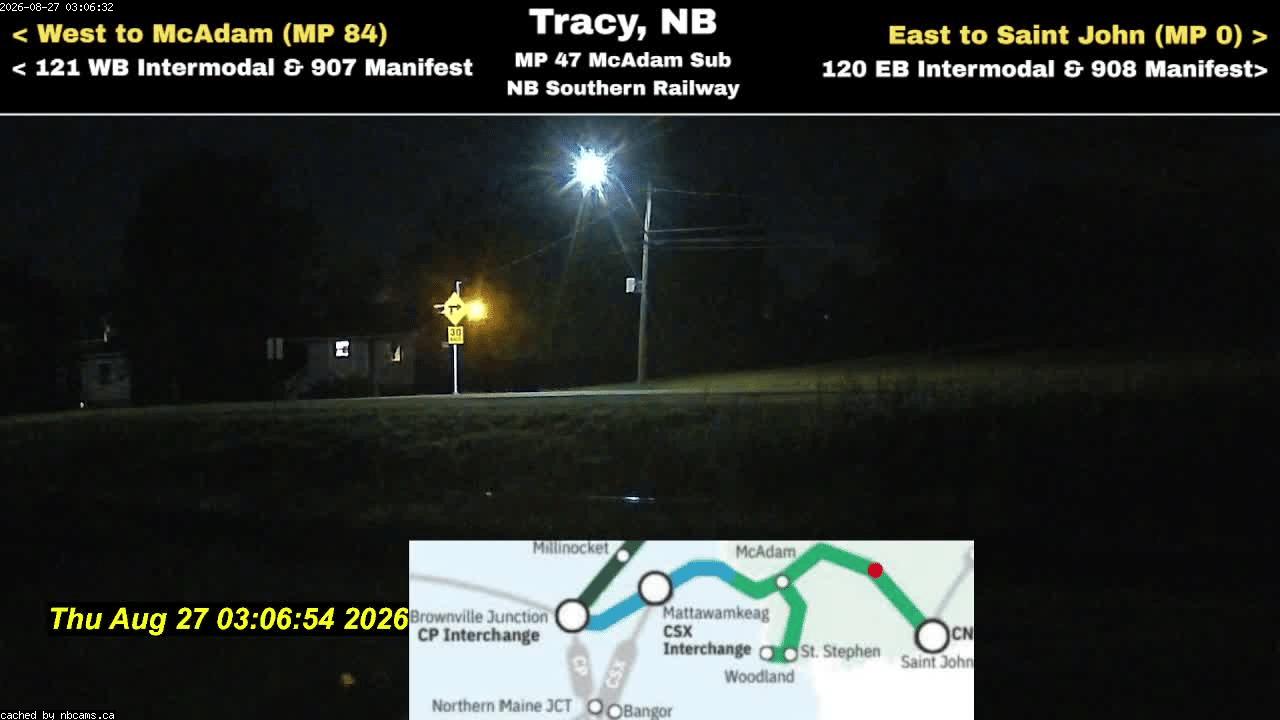 Web Cam image of Tracy Railway