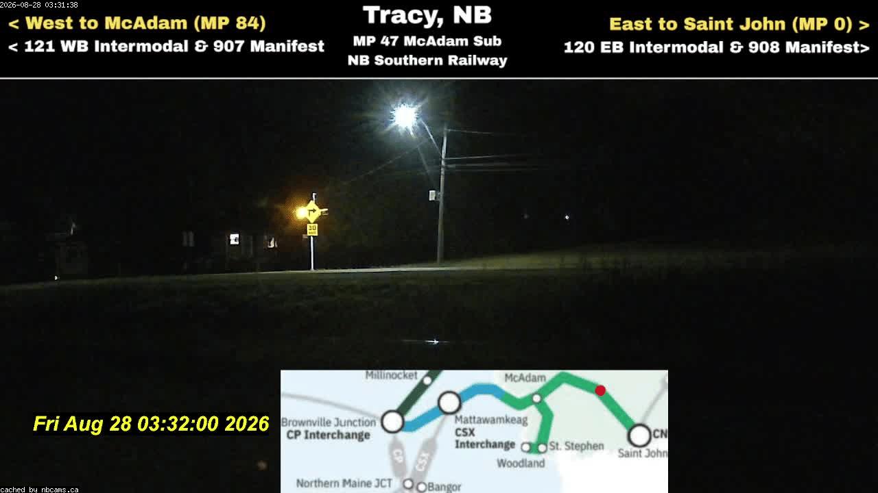 Web Cam image of Tracy Railway