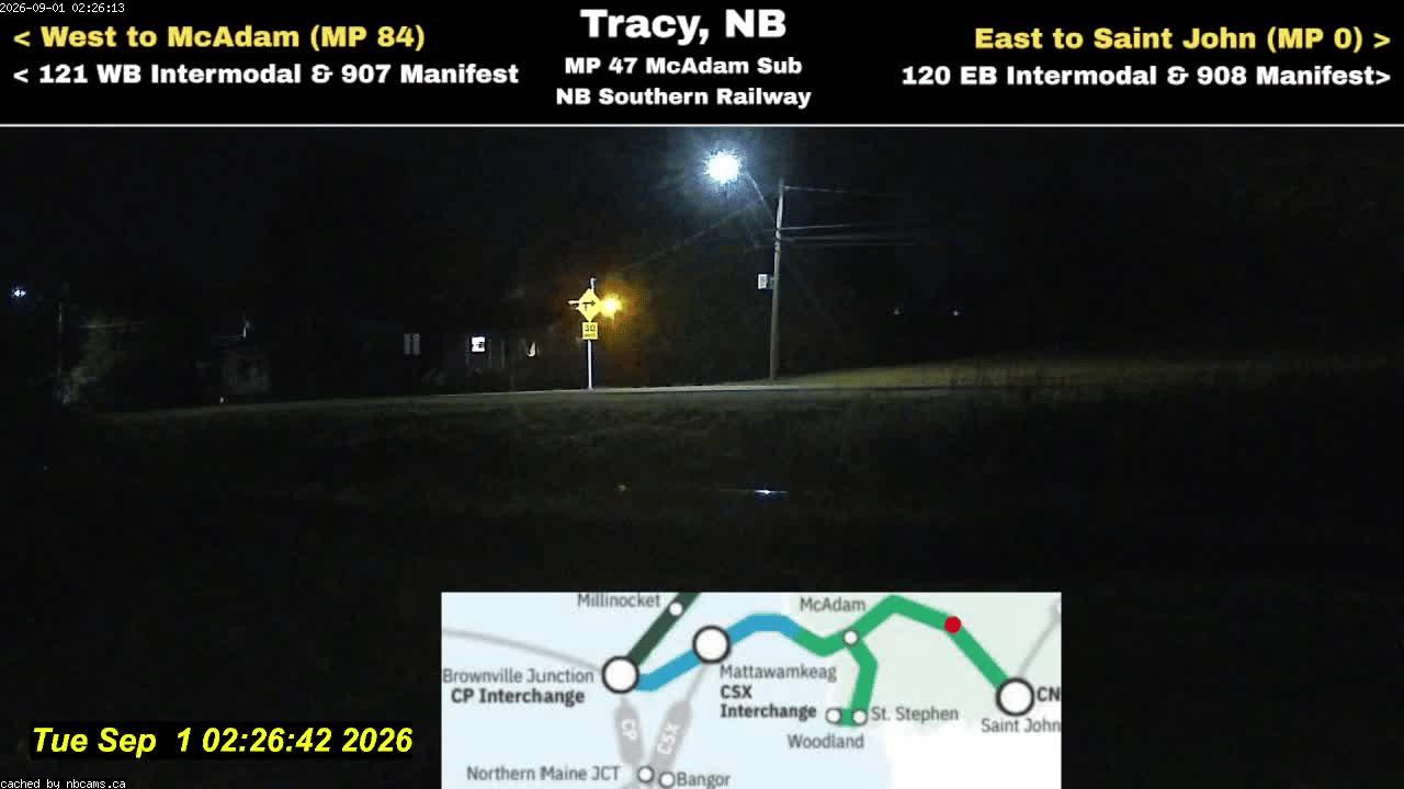 Web Cam image of Tracy Railway