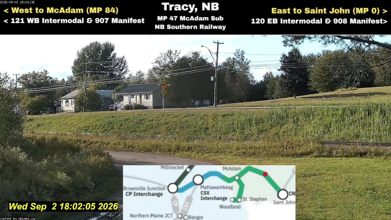 Web Cam image of Tracy Railway