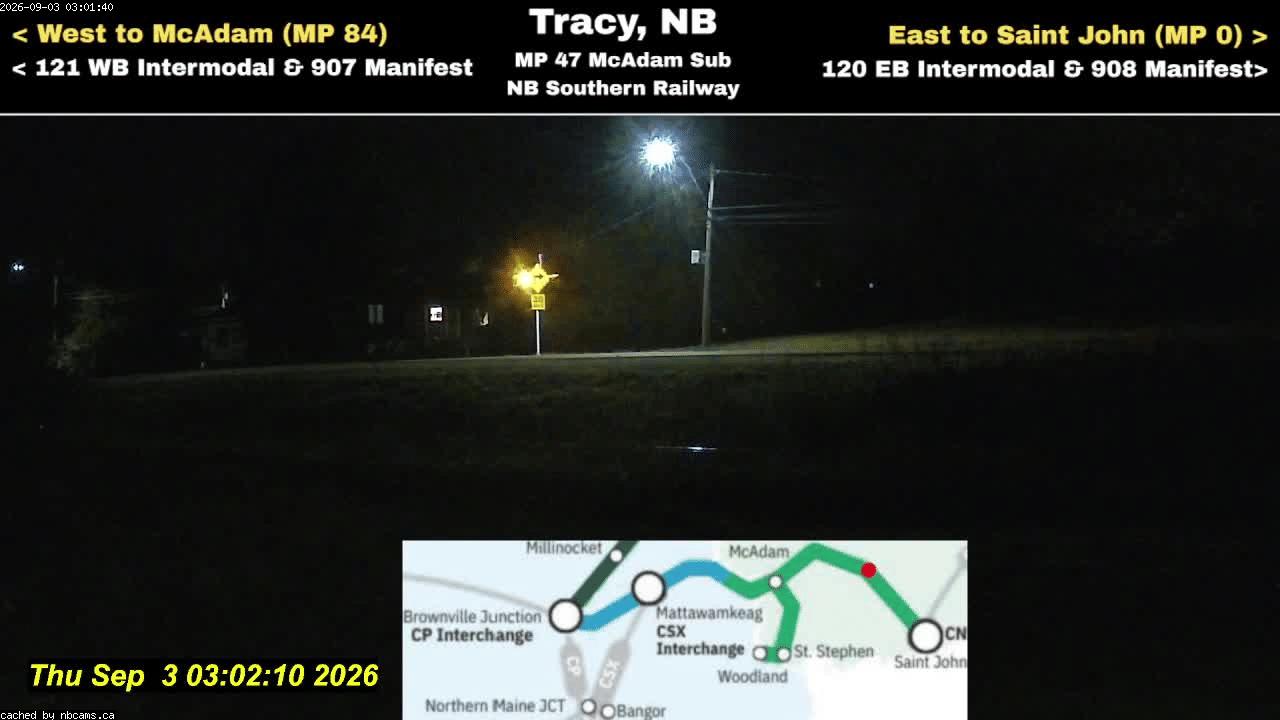 Web Cam image of Tracy Railway