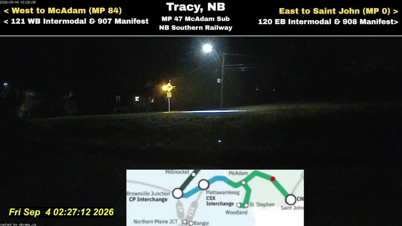 Web Cam image of Tracy Railway
